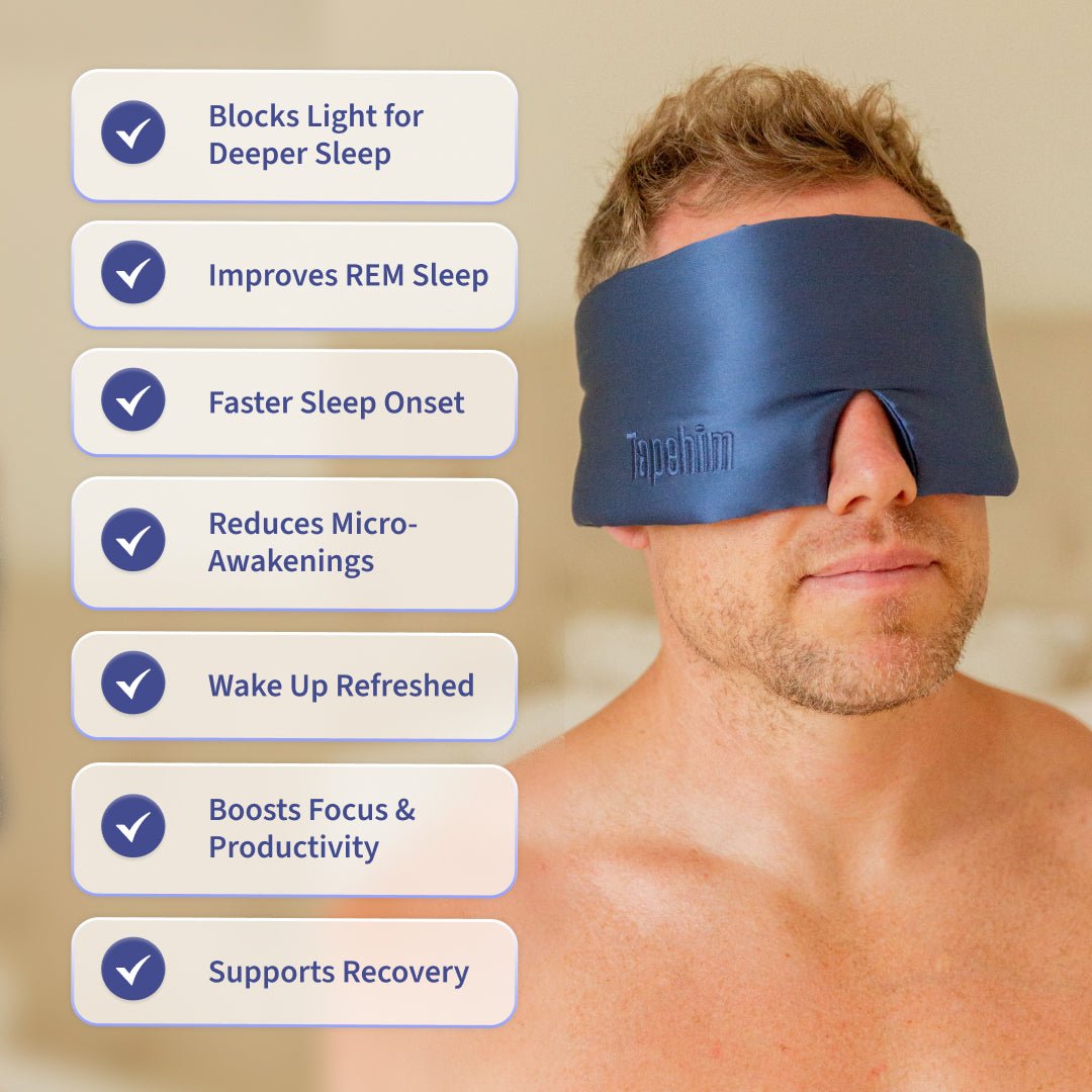 Tapehim Silk Sleep Mask - Tapeher