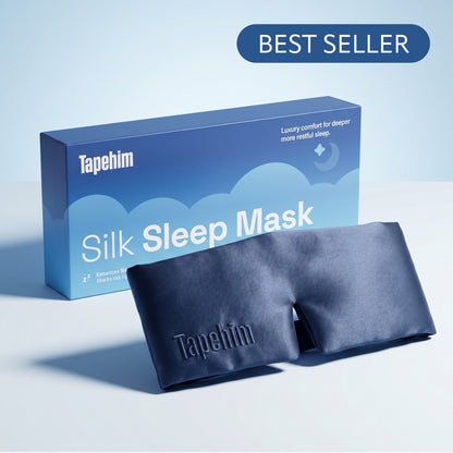 His & Hers 100% Mulberry Silk Sleep Mask Bundle (Save 20%)