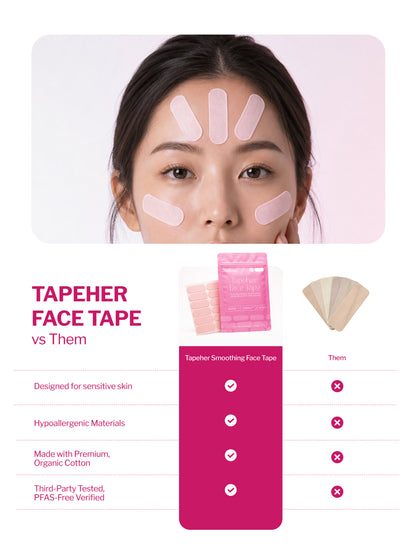 Tapeher Face Smoothing Strips