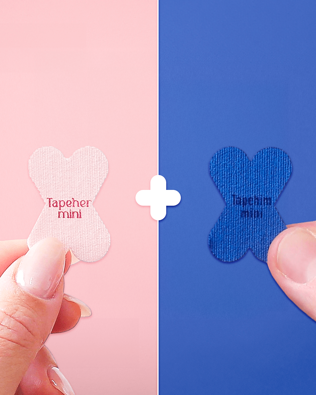 His & Hers Mini Bundle: Tapeher & Tapehim Mini Mouth Tape - Tapeher