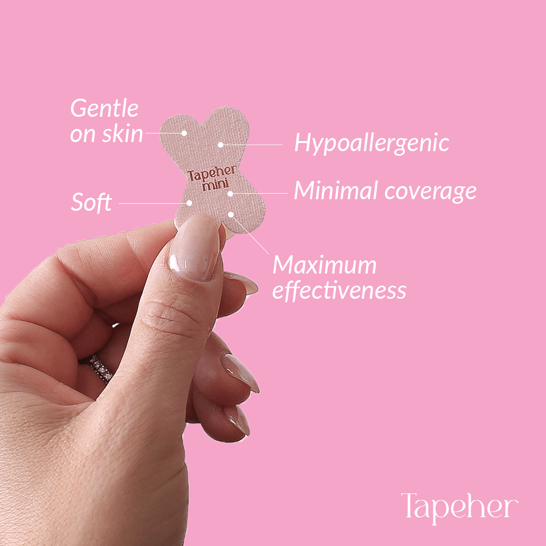 His & Hers Mini Bundle: Tapeher & Tapehim Mini Mouth Tape - Tapeher