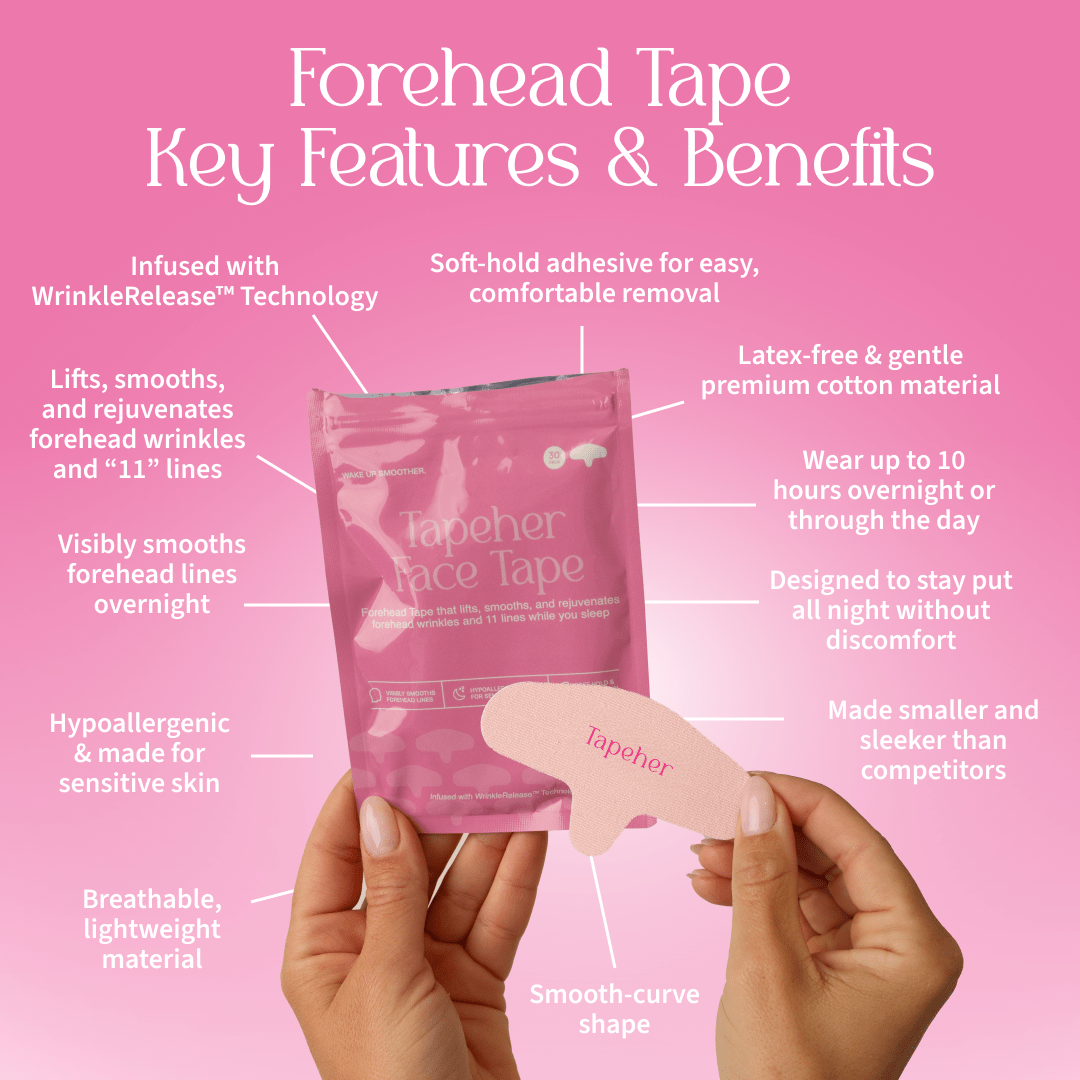 Tapeher Forehead Smoothing Tape - Tapeher