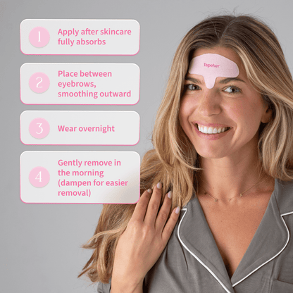 Tapeher Forehead Smoothing Tape - Tapeher
