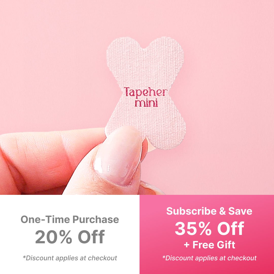 Tapeher Mini Mouth Tape - 30 Pack - Tapeher