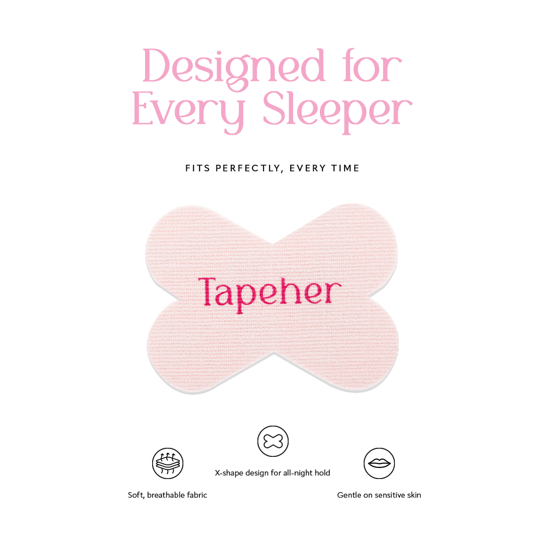 Tapeher Mouth Tape - 30 Pack - Tapeher