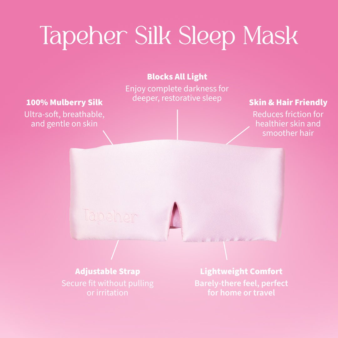 Tapeher Silk Sleep Mask - Tapeher